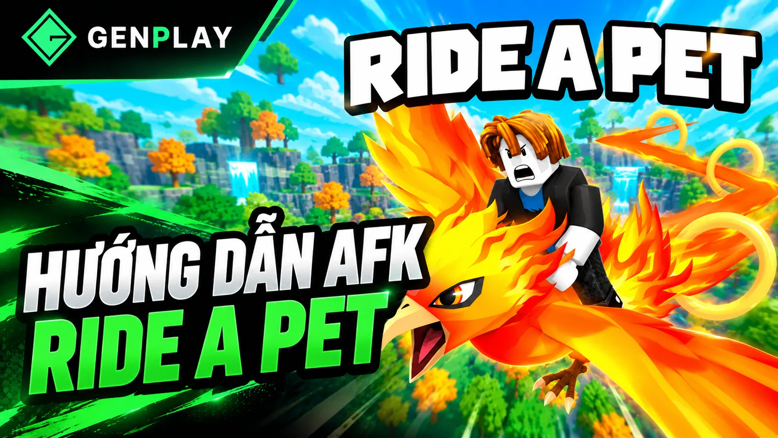 Hướng Dẫn AFK Ride A Pet Trên GenPlay Cloud Phone – Tự Động Farm Trứng 24/7