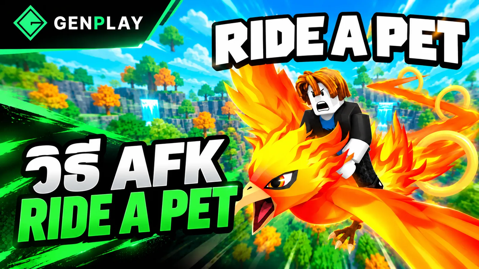 วิธีฟาร์ม AFK Ride A Pet บน GenPlay Cloud Phone – ฟาร์มไข่อัตโนมัติ 24 ชั่วโมง