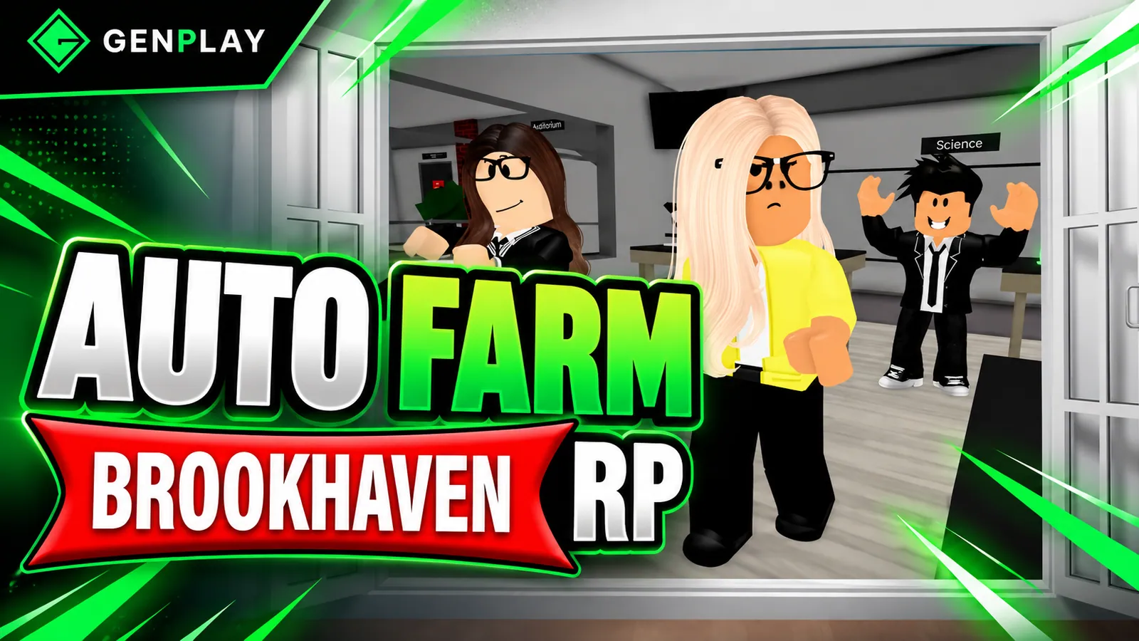 Hướng Dẫn Auto Farm Brookhaven RP Trên GenPlay Cloud Phone – Treo Roblox 24/7