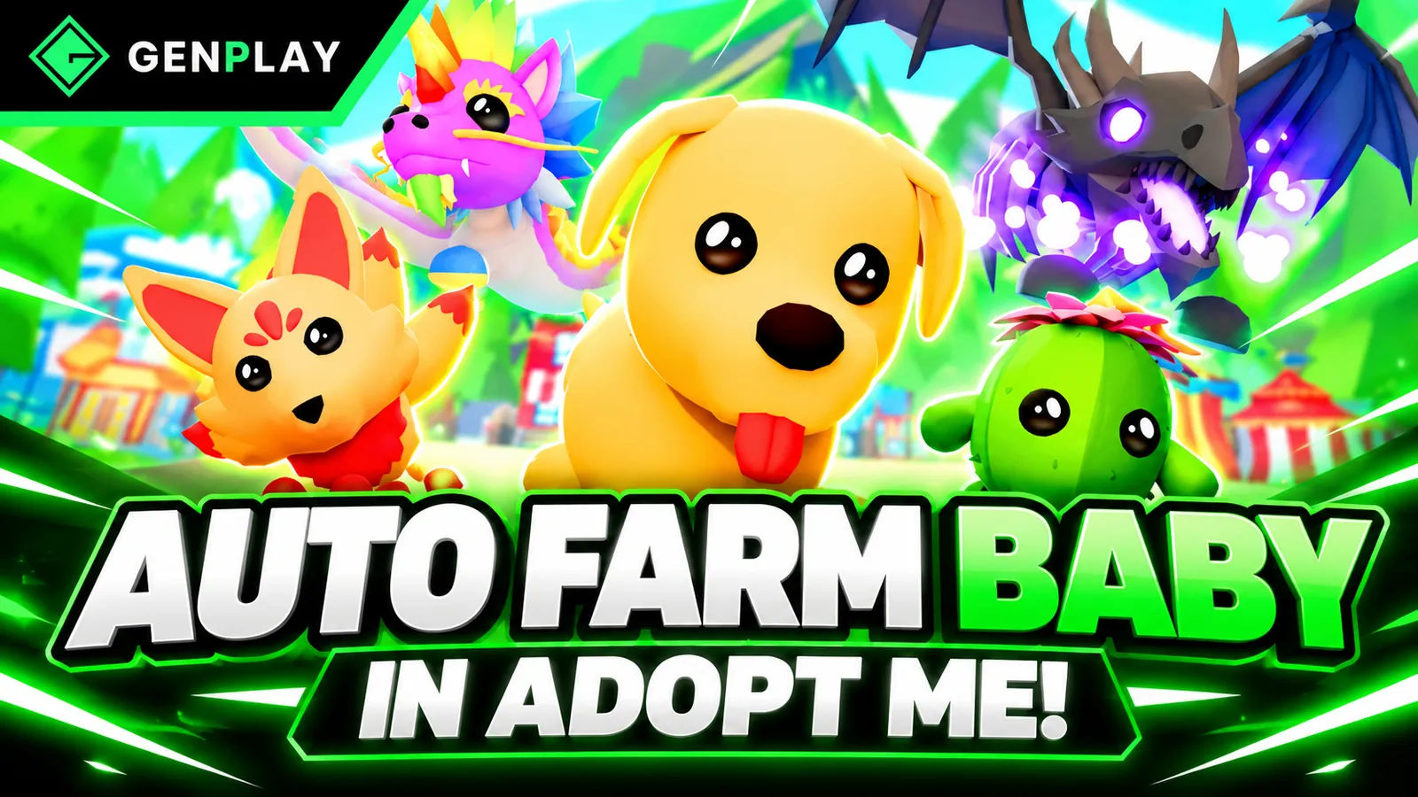 How to Auto Farm Baby/Pet in Adopt Me! on GenPlay Cloud Phone – AFK 24/
