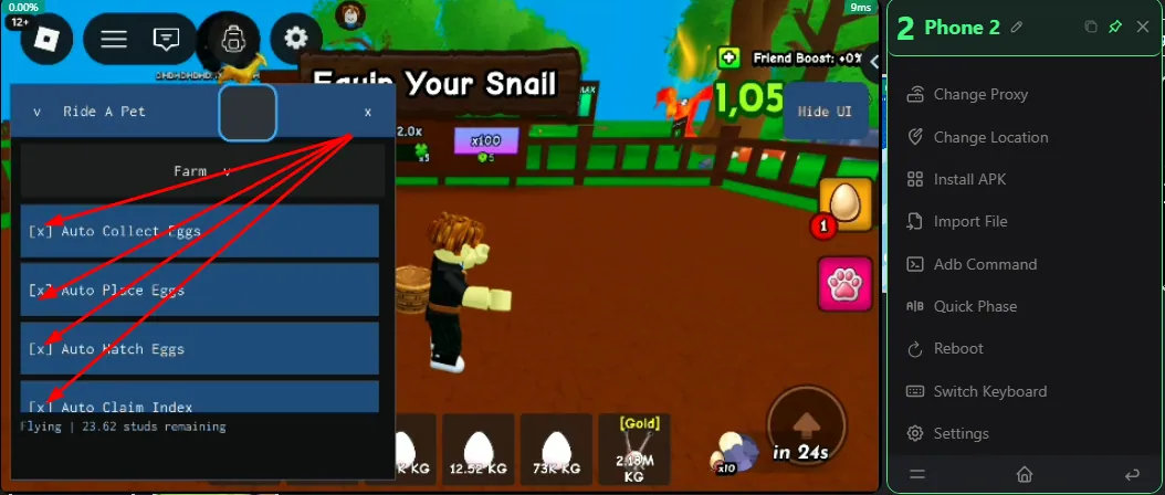 Screenshot rap end