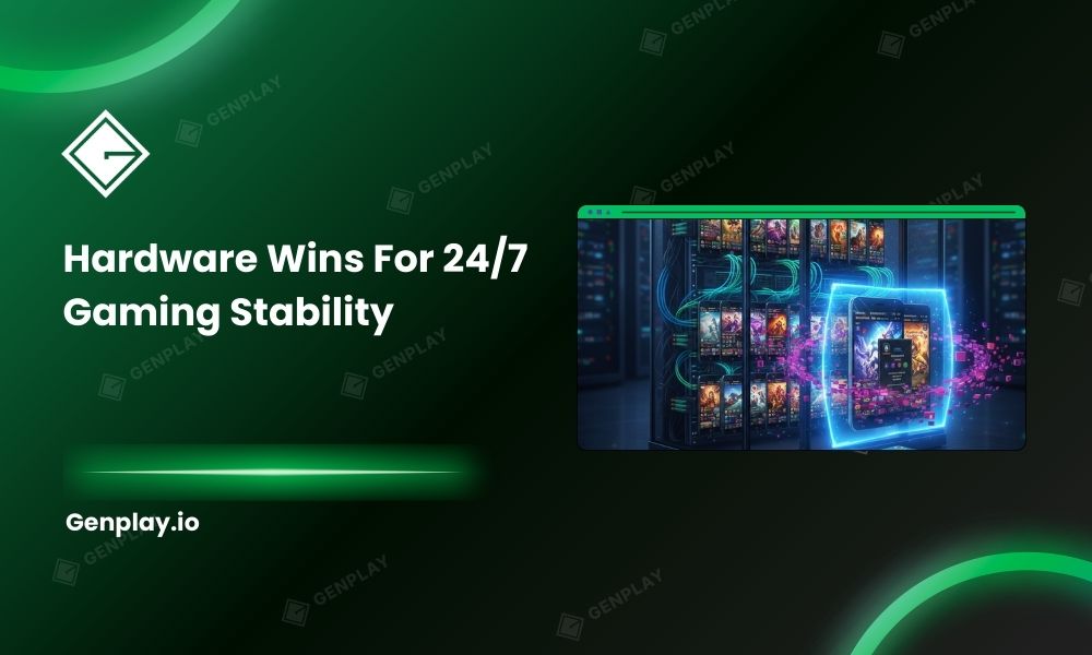Hardware wins for 24/7 gaming stability