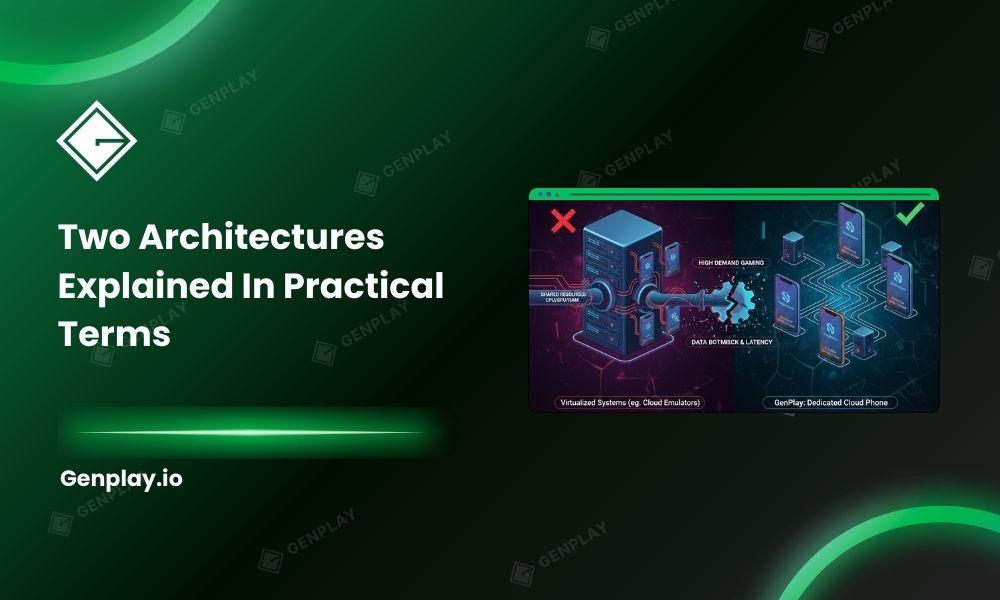 Two architectures explained in practical terms