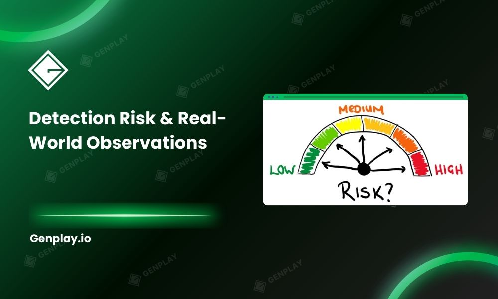 Detection risk & real-world observations
