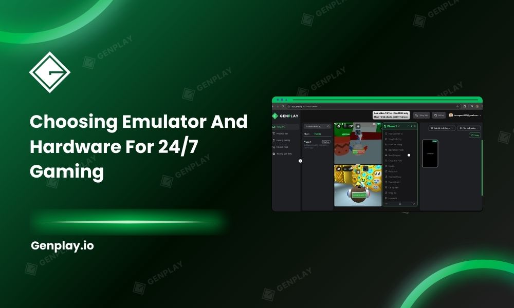 Choosing Emulator and Hardware for 24/7 Gaming