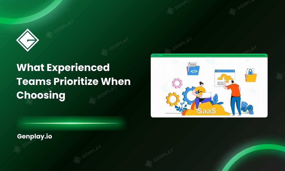 What experienced teams prioritize when choosing