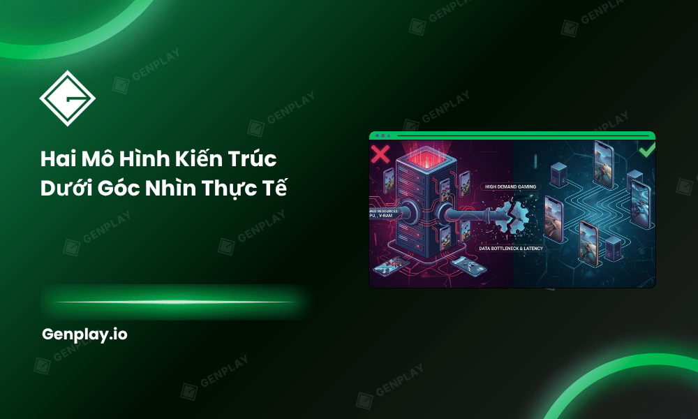 Hai mô hình kiến trúc dưới góc nhìn thực tế
