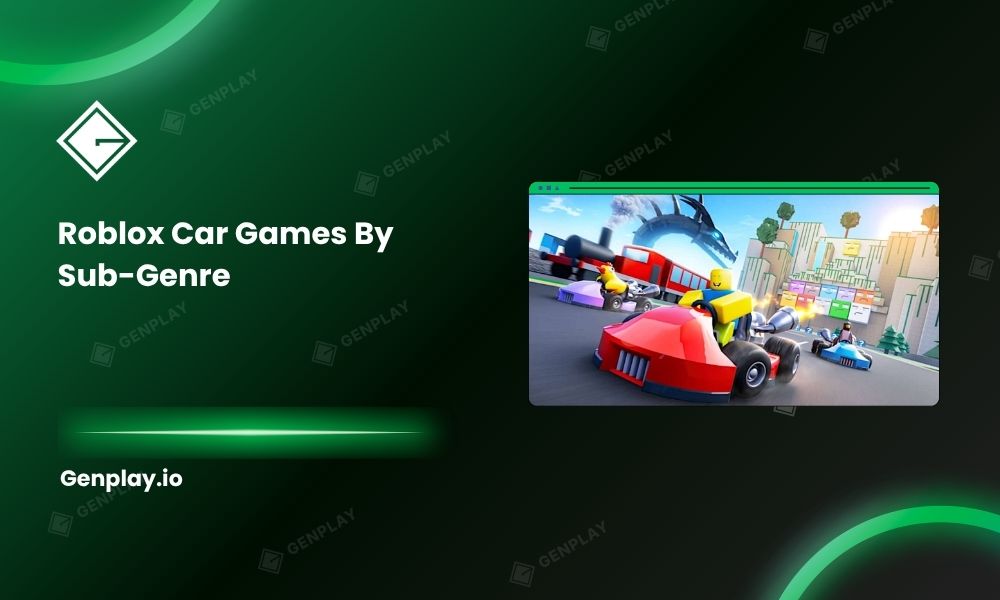 Roblox car games by sub-genre: what each type actually offers