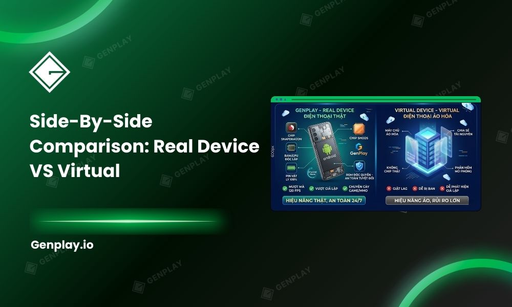 Side-by-Side Comparison: Real Device vs Virtual