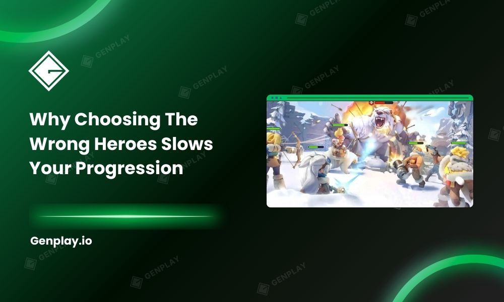 Why choosing the wrong heroes slows your progression