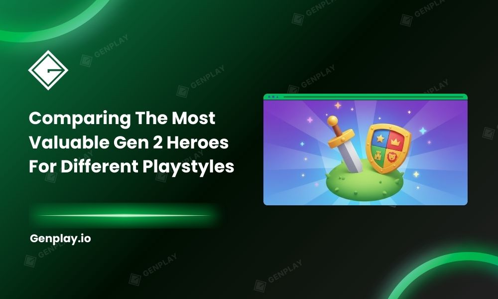 Comparing the most valuable gen 2 heroes for different playstyles