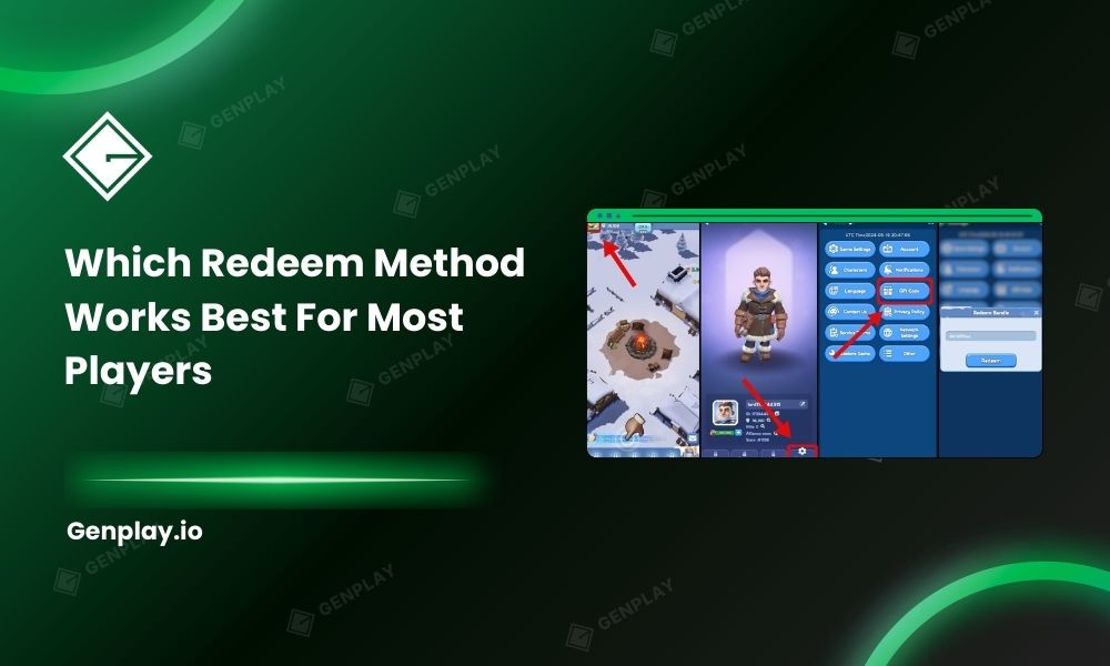 Which redeem method works best for most players