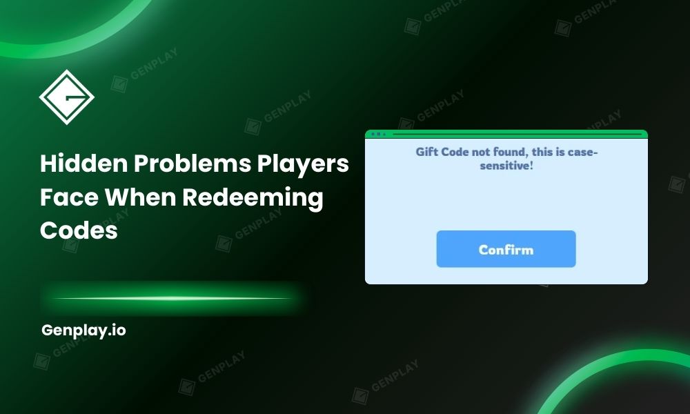 Hidden problems players face when redeeming codes