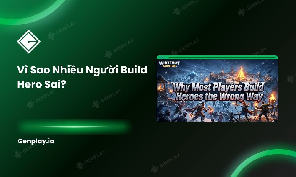 Vì sao nhiều người build hero sai?
