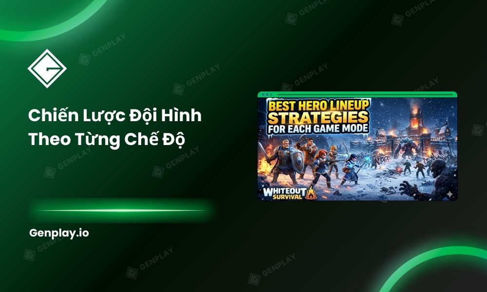 Chiến lược đội hình theo từng chế độ